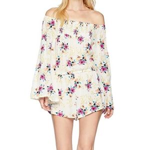 Rip Curl Romper Floral Vanilla Night Bloom